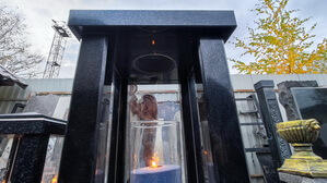 Точная разметка установочных мест столбиков